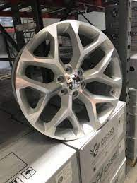 Snowflake Silver Machine Wheels Rims