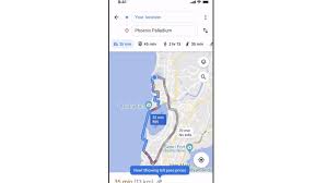 google maps now shows you the cost of