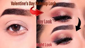 valentines day makeup tutorial day
