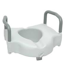 carex toilet seat riser with arms