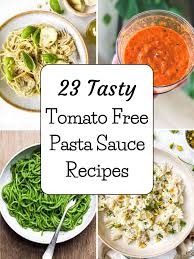 23 tomato free pasta sauce recipes