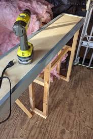 Diy Sofa Table With Easy To Reach