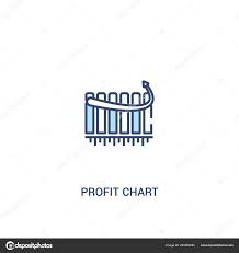 Profit Chart Concept 2 Colored Icon Simple Line Element