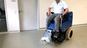 janser floor removal machine ride on