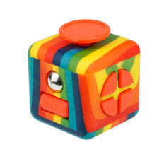 colourful cube fidget cube toy simple