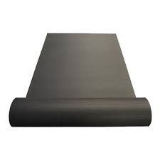 black rubber flooring mats