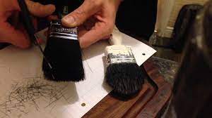 decorating how to shape a paint brush