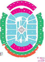 T Mobile Arena Seating Chart George Strait Elcho Table