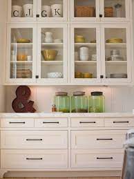 Glass Kitchen Cabinets Kitchen Wall