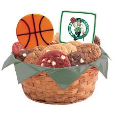 nba boston celtics cookie basket