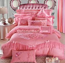 sweet love pink bedding set