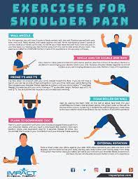exercises for shoulder pain impact