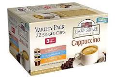 Are there cappuccino K cups?