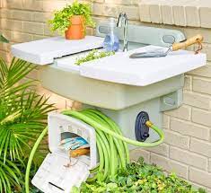 This Garden Hose Sink Gives You An