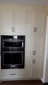 Microwave cabinets are wooden areas that are built to store a microwave oven. Making Room For Your Microwave Mckerlie Kitchen Bath