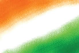 indian tricolor flag theme watercolor