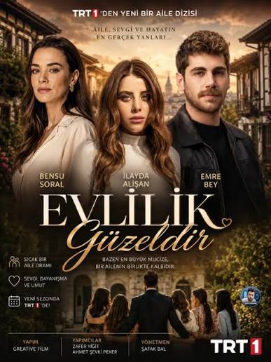 🚨 TRT 1'in yeni sezon bombası Evlilik Güzeldir için geri sayım başladı! Ekranların yeni aile dizisi Evlilik Güzeldir, güçlü oyuncu kadrosu ve sıcak hikâyesiyle şimdiden sezonun en çok konuşulan yapımları arasına girdi. 🚨 TRT 1'in yeni sezon bombası Evlilik Güzeldir için geri sayım başladı! Ekranların yeni aile dizisi Evlilik Güzeldir, güçlü oyuncu kadrosu ve sıcak hikâyesiyle şimdiden sezonun en çok konuşulan yapımları arasına girdi.