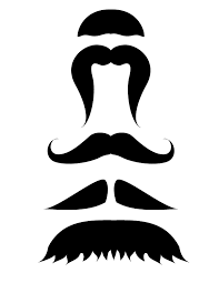 Printable Mustache Template Wikihow Kids Stuff Mustache