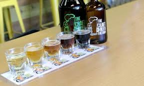 beer flight tasting for 2 or 4 the