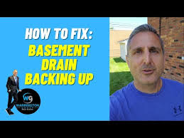 Fix Basement Floor Drain Backing Up