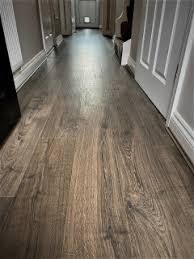 75 traditional laminate floor hallway