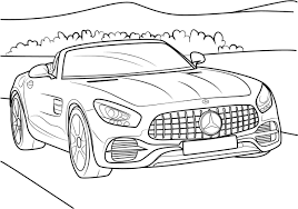 For kids who really like cars, this free printable coloring page activity of a convertible is an awesome choice. Race Cars Coloring Pages 100 Pictures Free Printable
