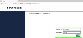 how do i access the local management