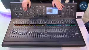 The show control section on the control surface can be used to select, activate and navigate saved scenes. Midas M32 Hire Midas M32 Mixing Desk Rental Surrey London M32