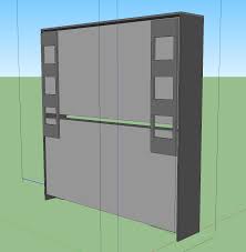 The legs automatically retract when the bed is folded away and extend as the bed is pulled down. How Can I Compute The Force With A Fulcrum On A Murphy Bed Home Improvement Stack Exchange