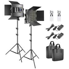 Neewer 2 Packs Advanced 2 4g 660 Led Video Light Photography