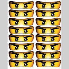Ihr könnt hier informationen zu noch nicht auf dvd veröffentlichten staffeln und ereignissen und informationen über zukünftige staffeln finden. Free Printable Ninjago Eyes Ninja Geburtstag Ninjago Geburtstag Lego Geburtstagsparty