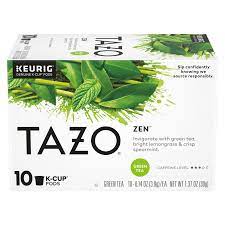 zen k cup pods tazo tea tazo