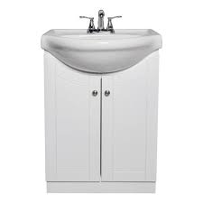 Chances are you'll found one other menards bathroom cabinets and vanities better design ideas. Dreamworks Euro 24 W X 19 3 8 D Vanity And White Porcelain Vanity Top With Oval Integrated Bowl At Menards