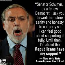 Image result for 'Republicans Have My Support': NY Dem Slams Schumer, Says Party 'Betraying' American Values