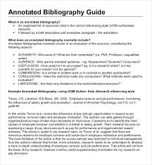 Management Annotated Bibliography