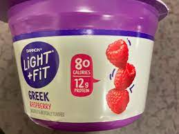 raspberry greek yogurt nutrition facts