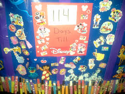 Countdown To Disney World Chart A Creative Visual Display