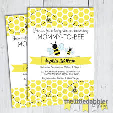 #bumblebee having a bee theme baby shower? Printable Mommy To Bee Baby Shower Invit 2624787 Png Images Pngio