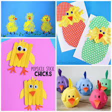 Have fun turning colorful cupcake. The Most Adorable Chick Crafts For Kids Crafty Morning