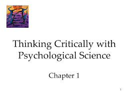   Thinking Critically with Psychological Science Critical Thinking     MyQ See com