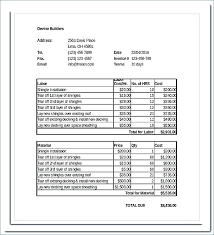 Word Document Invoice Template Proforma Invoice Format Word Document