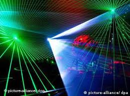 high intensity laser beams to fathom
