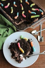 chocolate dirt cake cooking with carlee