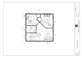 modern house plan autocad file and pdf