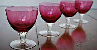 Bold Beautiful Cranberry Glass