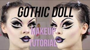 gothic doll makeup tutorial you