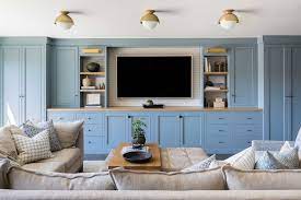 how to style a tv console like a designer