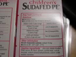 Sudafed Dosing For Children