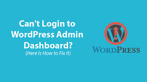 login to wordpress admin dashboard