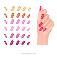 nail polish colors free vectors ui
